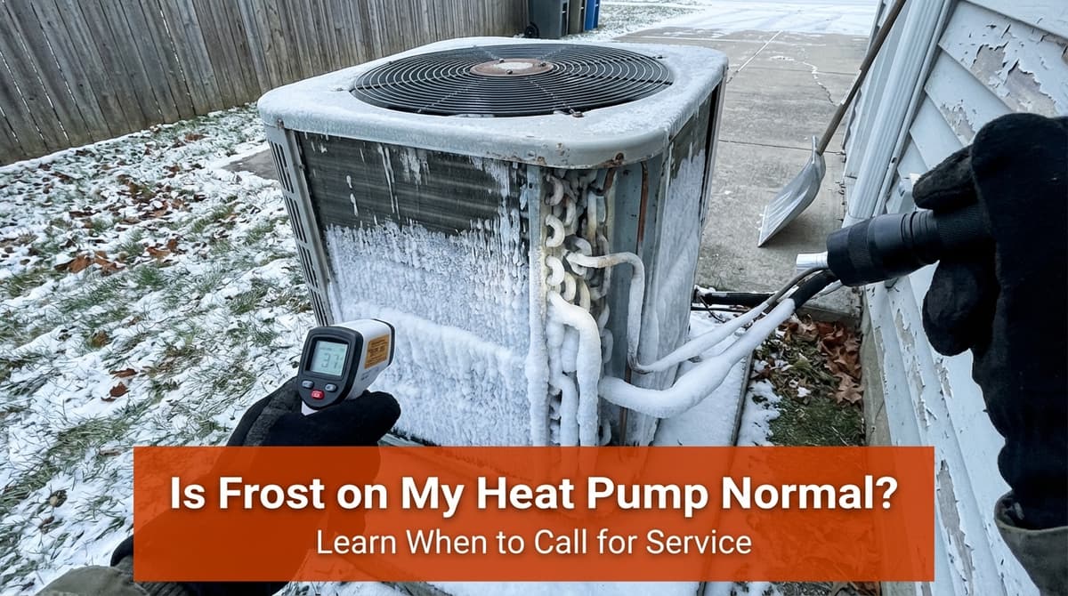 Blog post Is Frost on My Heat Pump Normal in Winter? image