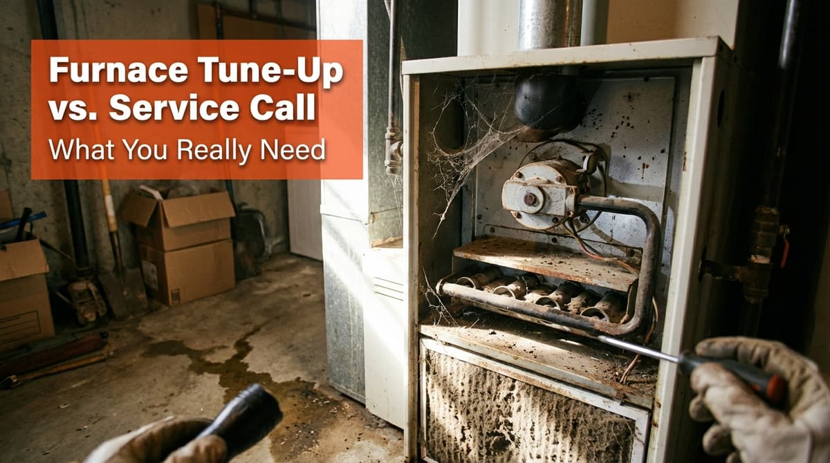 Blog post Furnace Tune-Up vs. Service Call: What You Really Need image