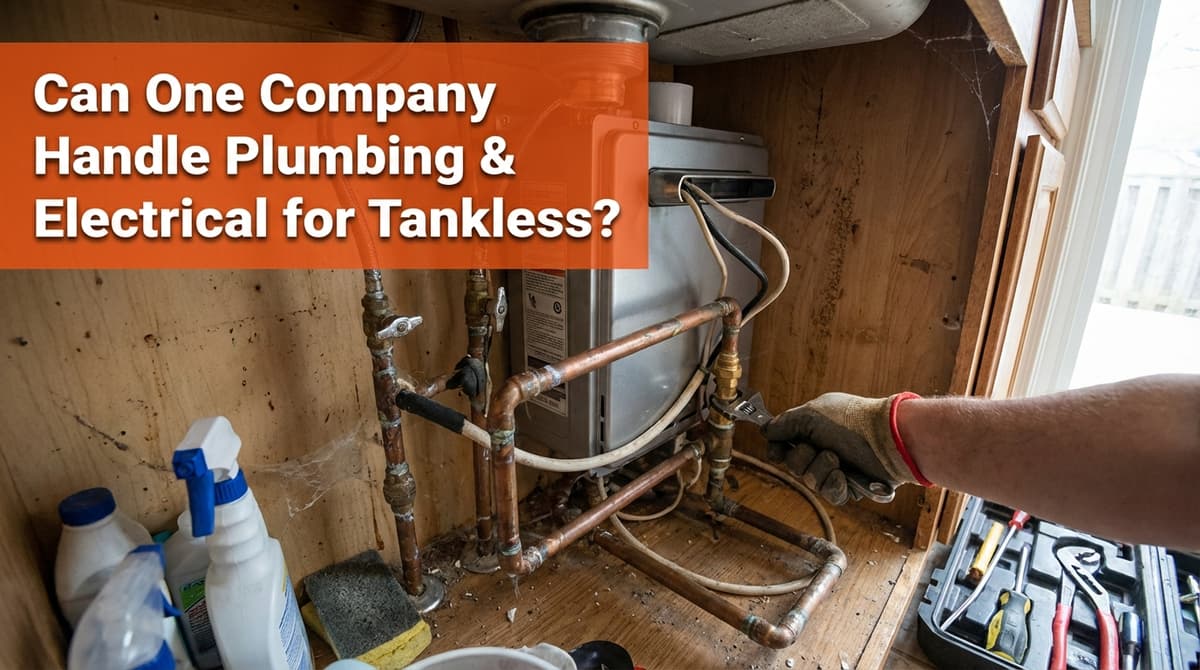 Blog post Can One Company Handle Plumbing & Electrical for Tankless? image
