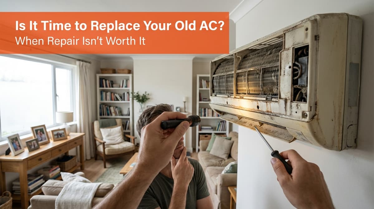 Blog post Is It Time to Replace Your Old AC? When Repair Isn’t Worth It image
