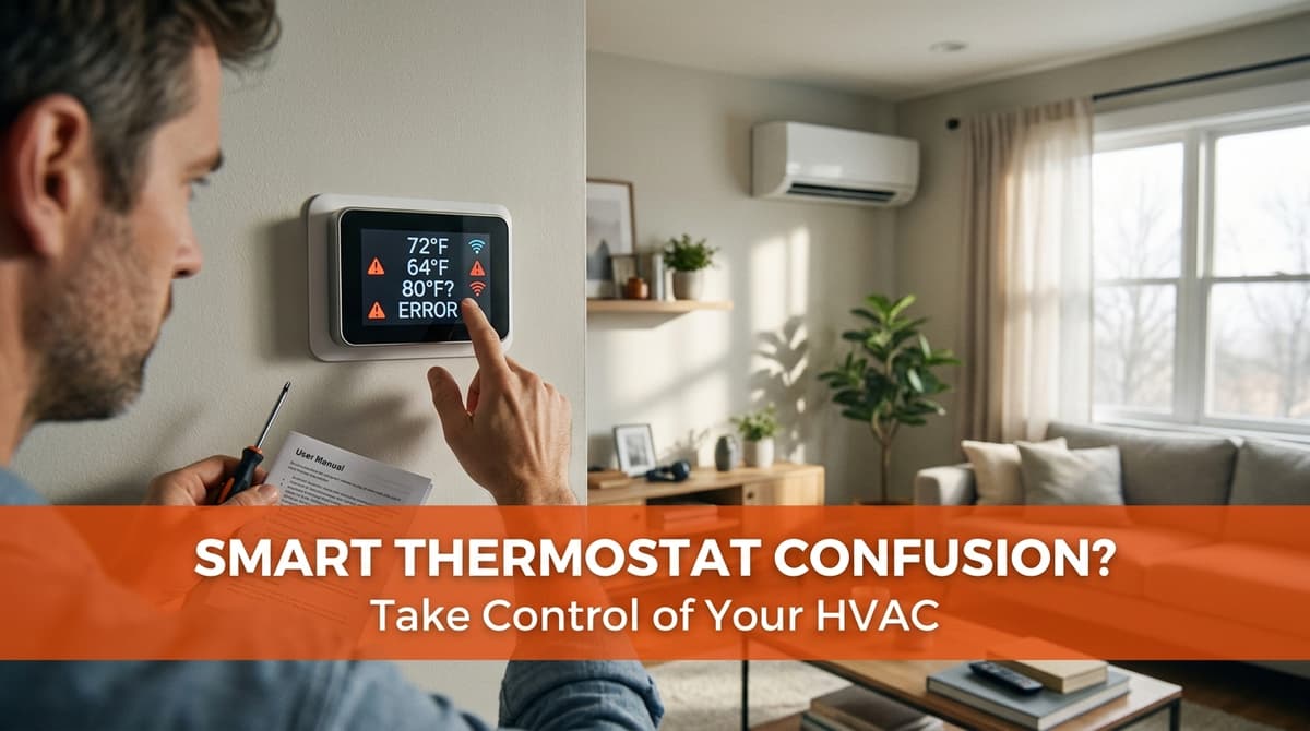 Blog post Smart Thermostat Confusion? Take Control of Your HVAC image