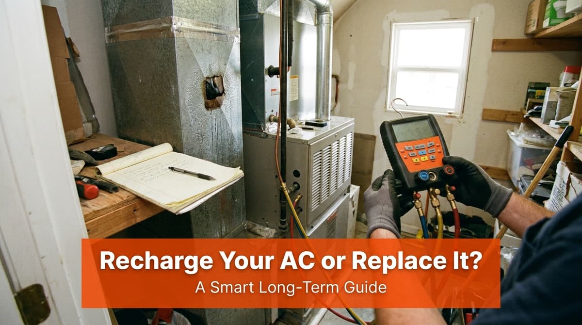 Recharge Your AC or Replace It? A Smart Long‑Term Guide image