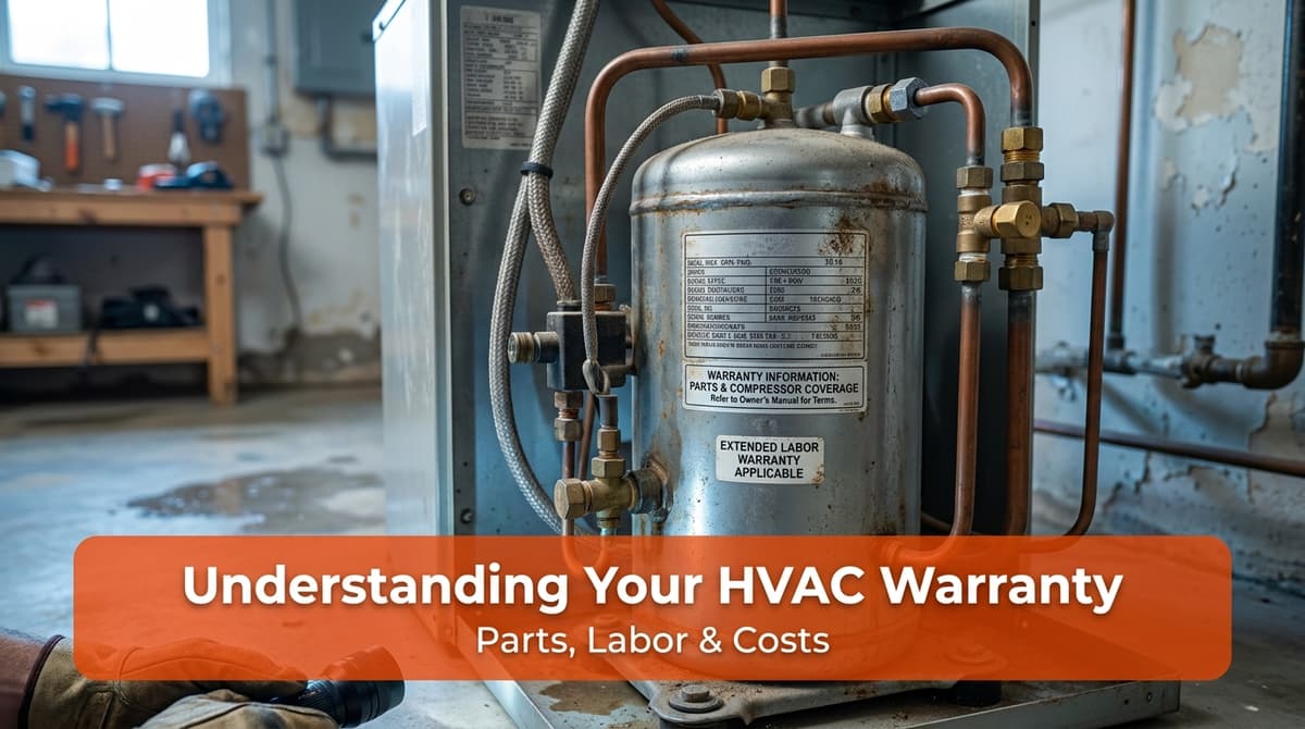 Blog post Understanding Your HVAC Warranty: Parts, Labor & Costs image