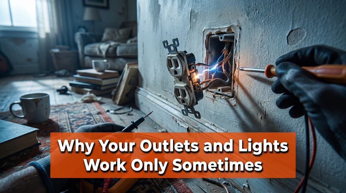 Blog post Why Your Outlets and Lights Work Only Sometimes image