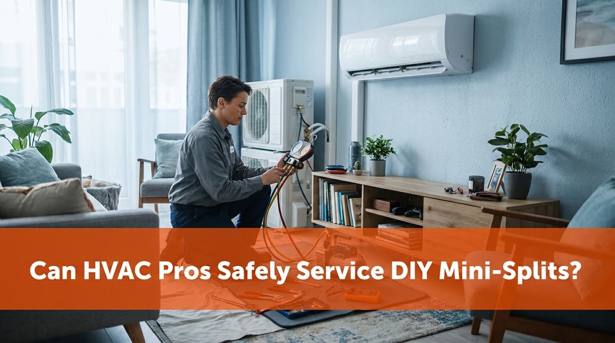Can HVAC Pros Safely Service DIY Mini-Splits? image