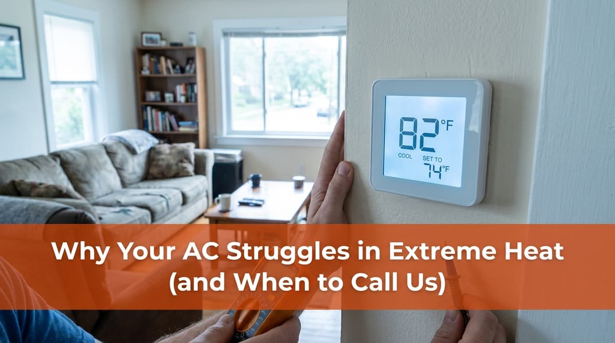 Why Your AC Struggles in Extreme Heat (and When to Call Us) image