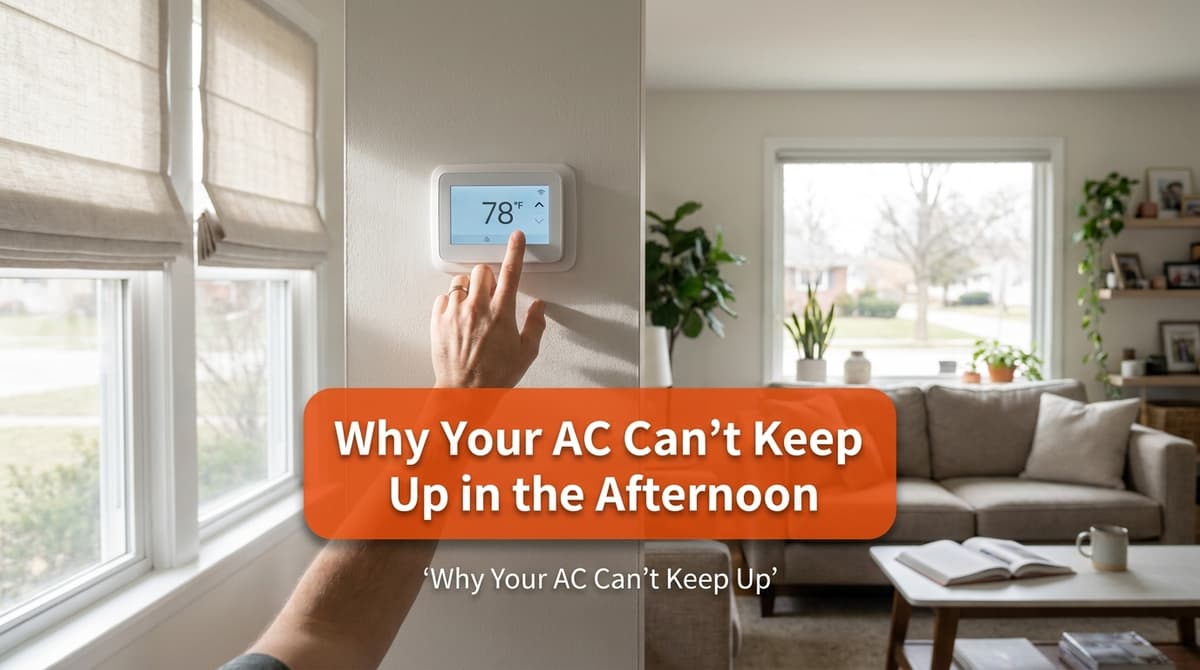 Why Your AC Can’t Keep Up in the Afternoon image